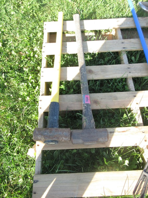 (2) Sledge hammers