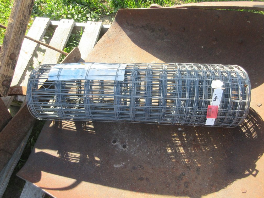 Roll of galvanized wire