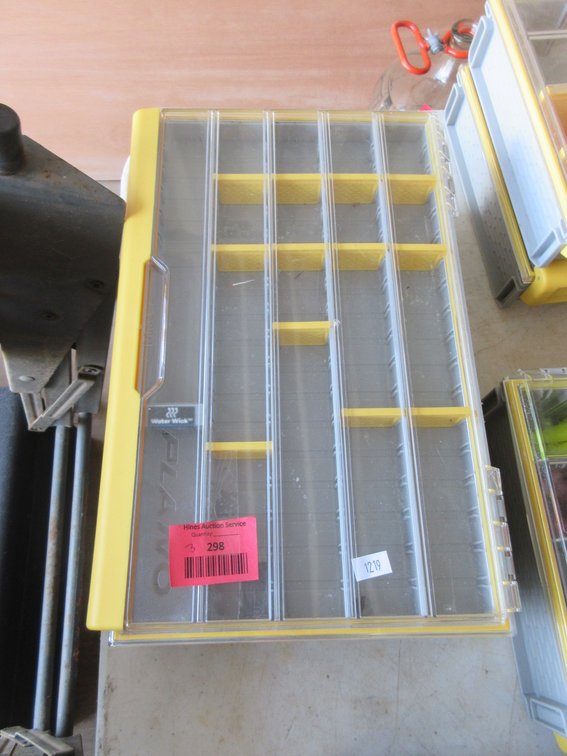 (3) Plano #3700 plastic organizers