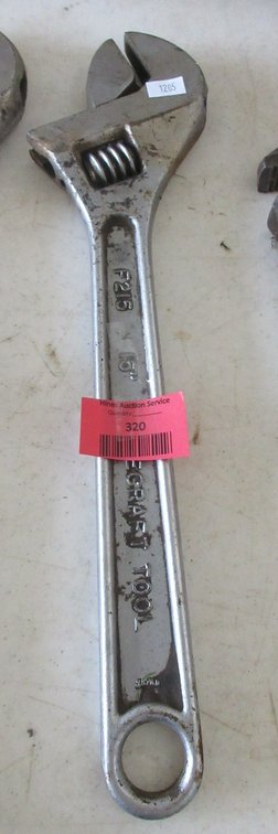 True Craft crescent wrench