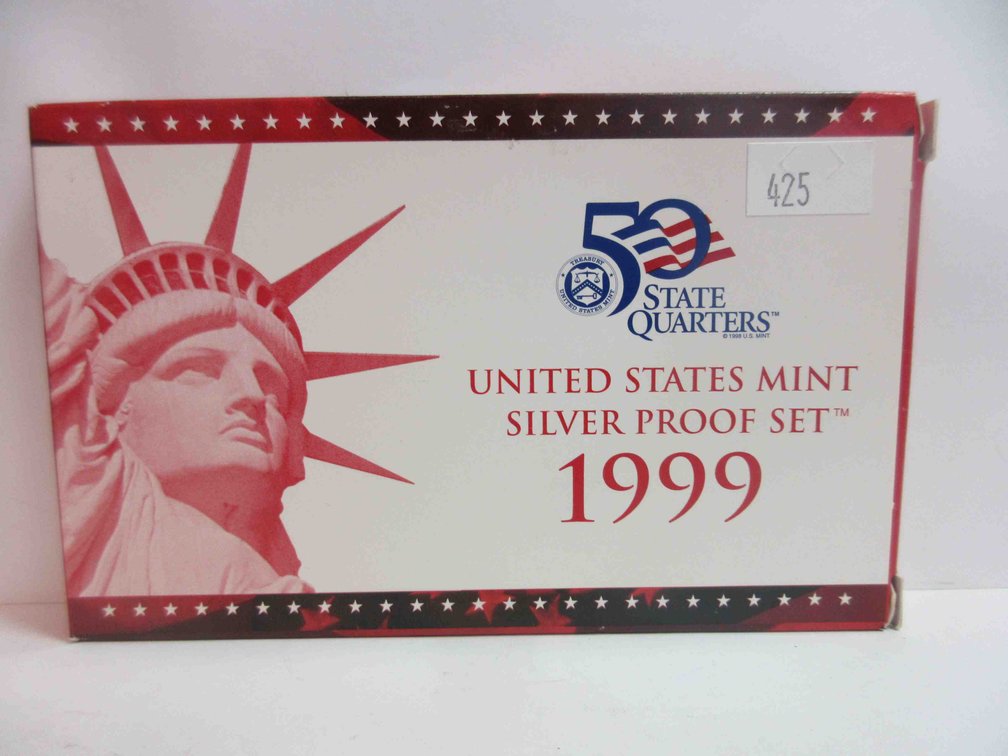 1999-S US Silver proof set