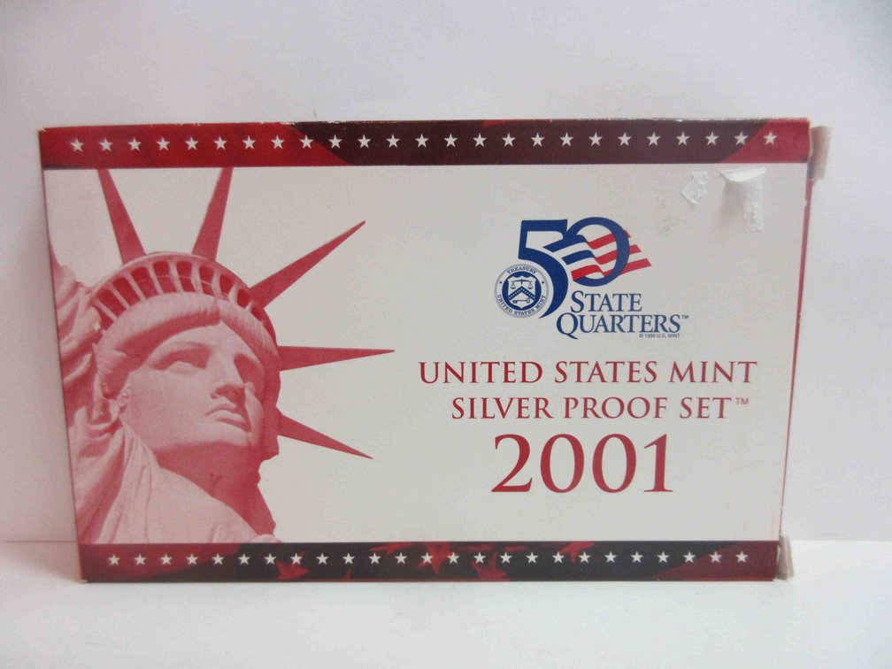 2001-S US Silver proof set