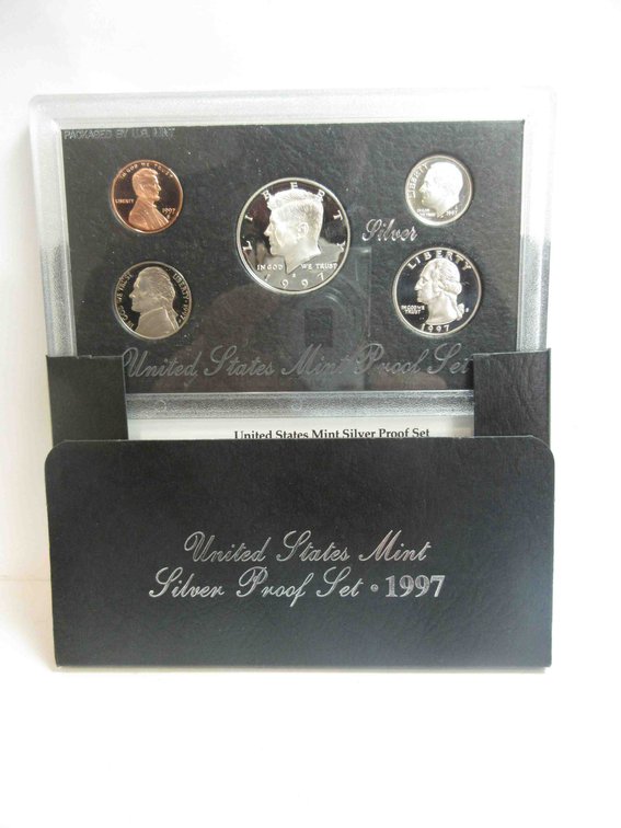 1997-S US Silver proof set