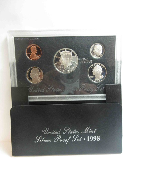 1998-S US Silver proof set