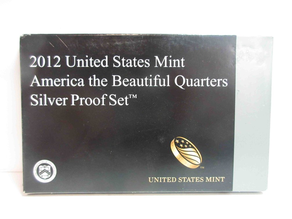 2012-S America the Beautiful quarter proof set