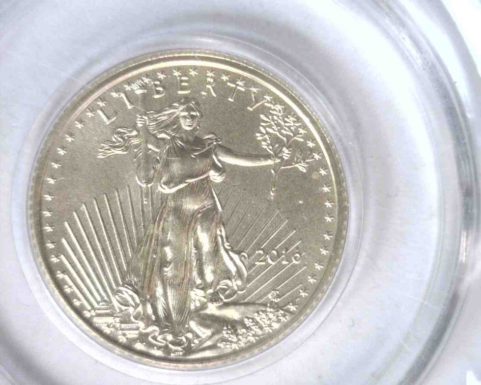 2016 $5 1/4 Eagle gold