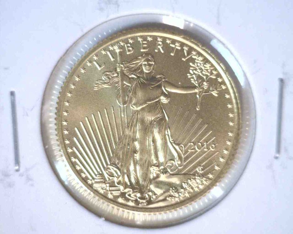 2016 $10 Eagle gold