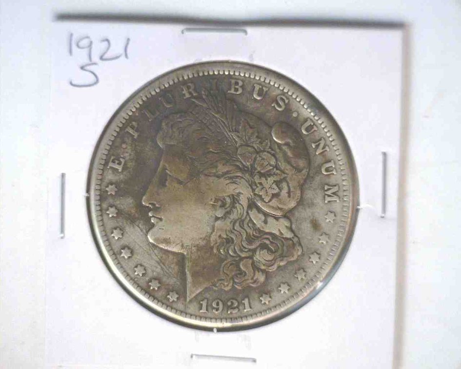 1921-S Morgan dollar