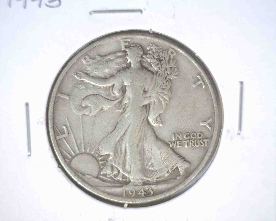 1943 Walking Liberty half dollar
