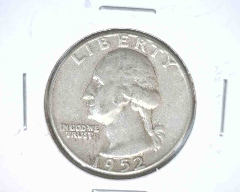 1952 Washington quarter