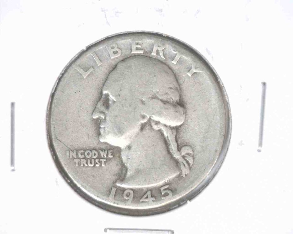 1945 Washington quarter