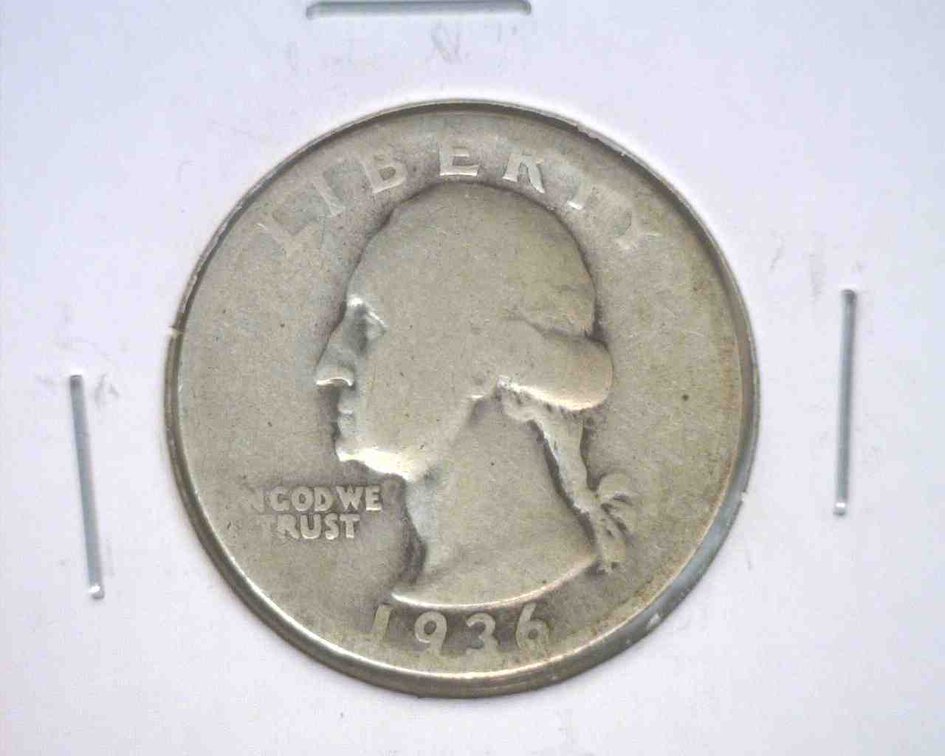 1936 Washington quarter