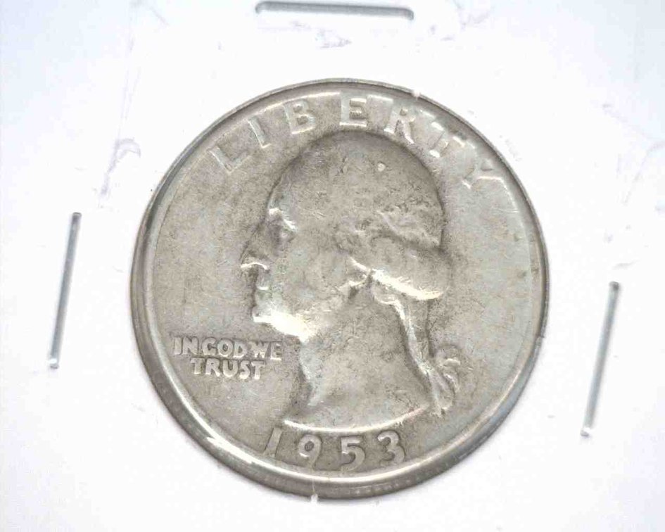 1953 Washington quarter
