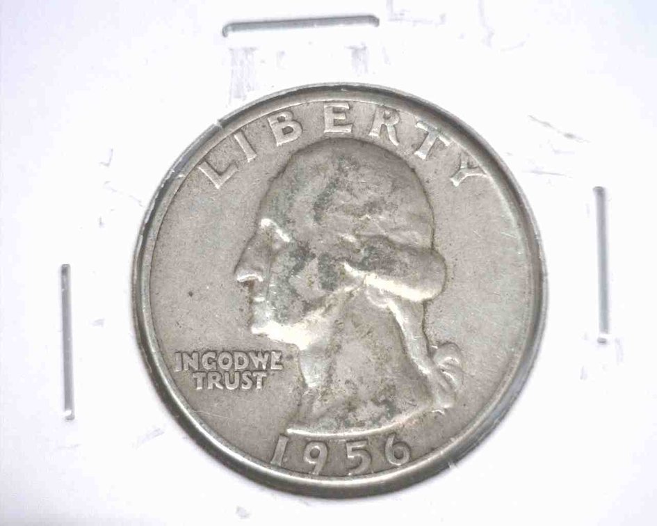 1956 Washington quarter