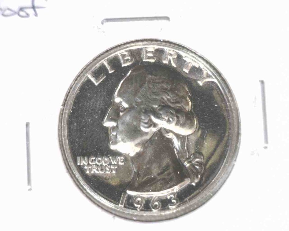 1963 Proof Washington quarter