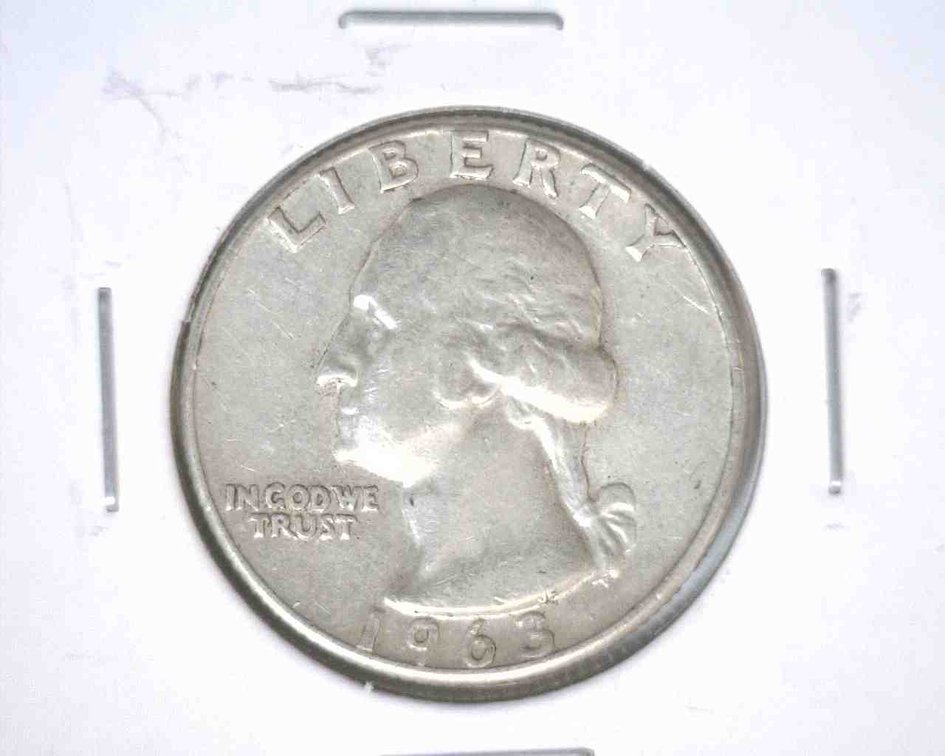 1963 Washington quarter