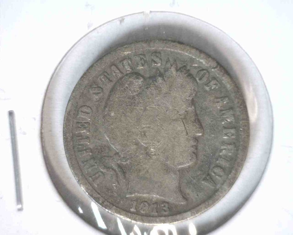 1913 Barber dime