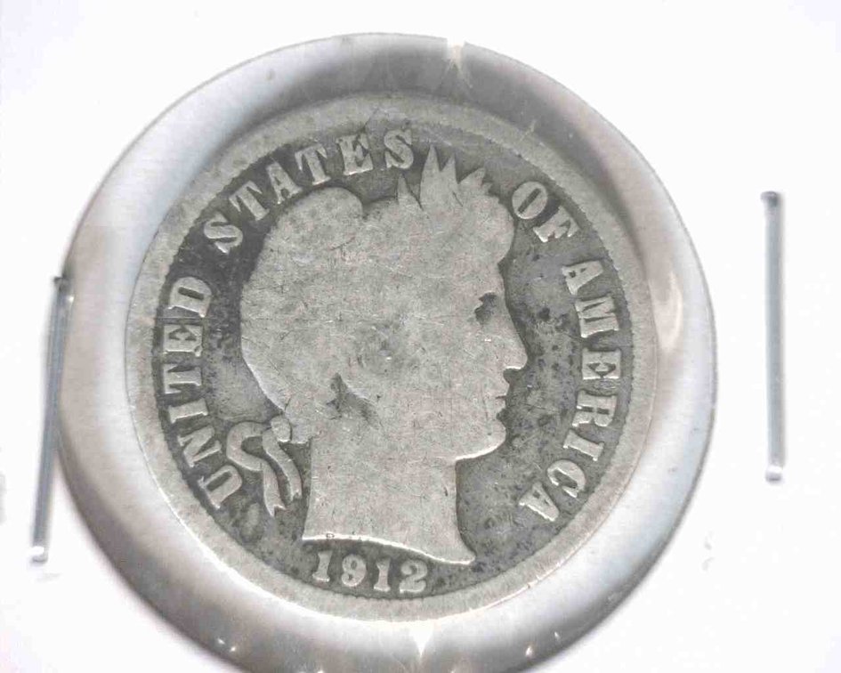 1912 Barber dime
