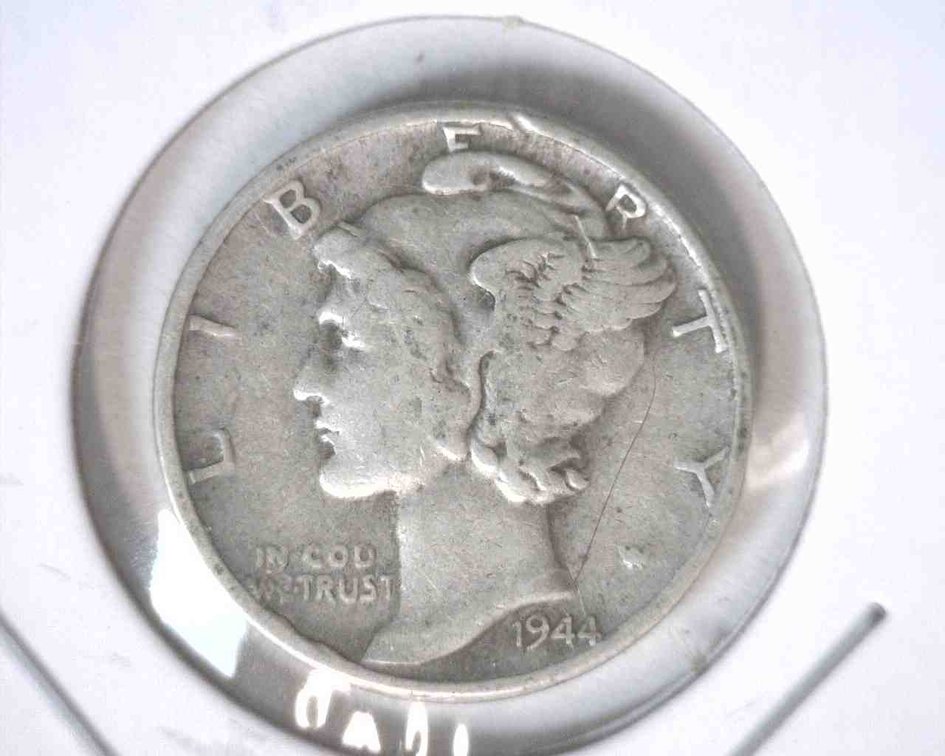 1944 Mercury dime