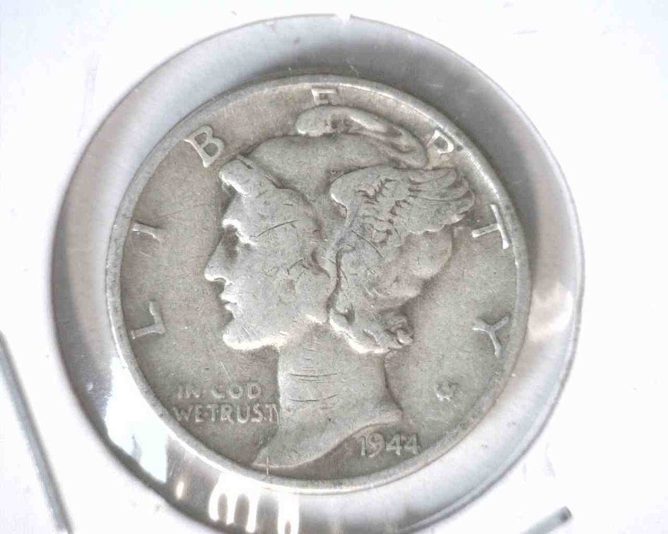 1944 Mercury dime