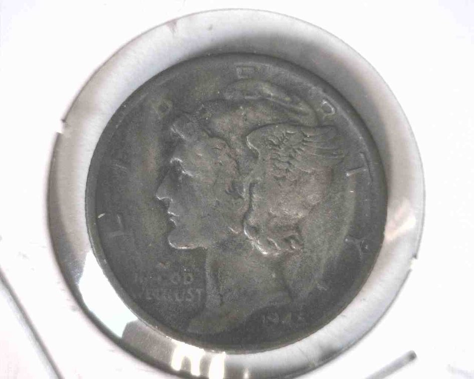 1945-S Mercury dime
