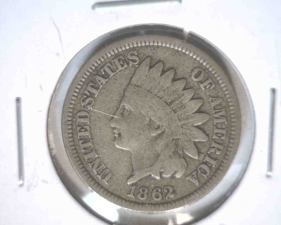 1862 Indian Head cent