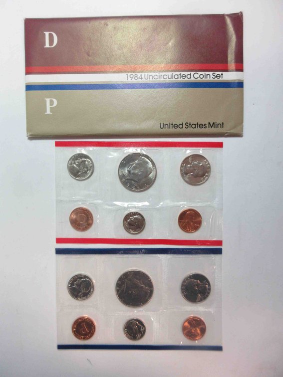 1984-P&D US Mint set