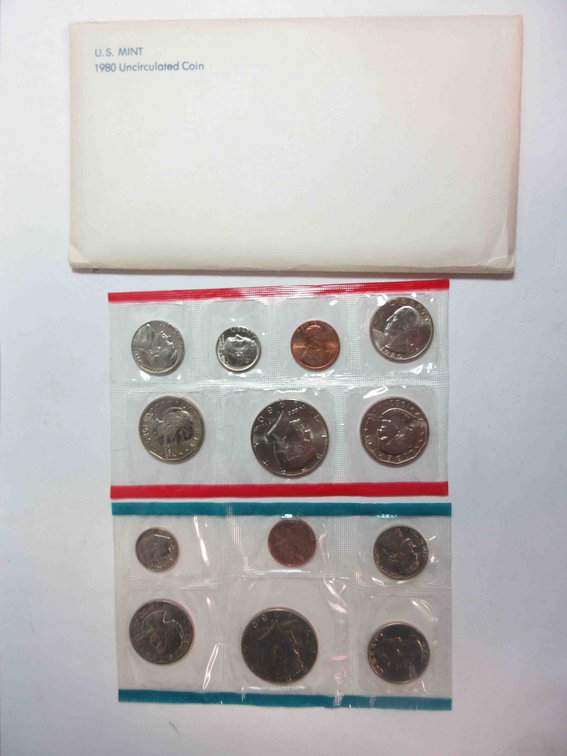 1980-P&D US Mint set
