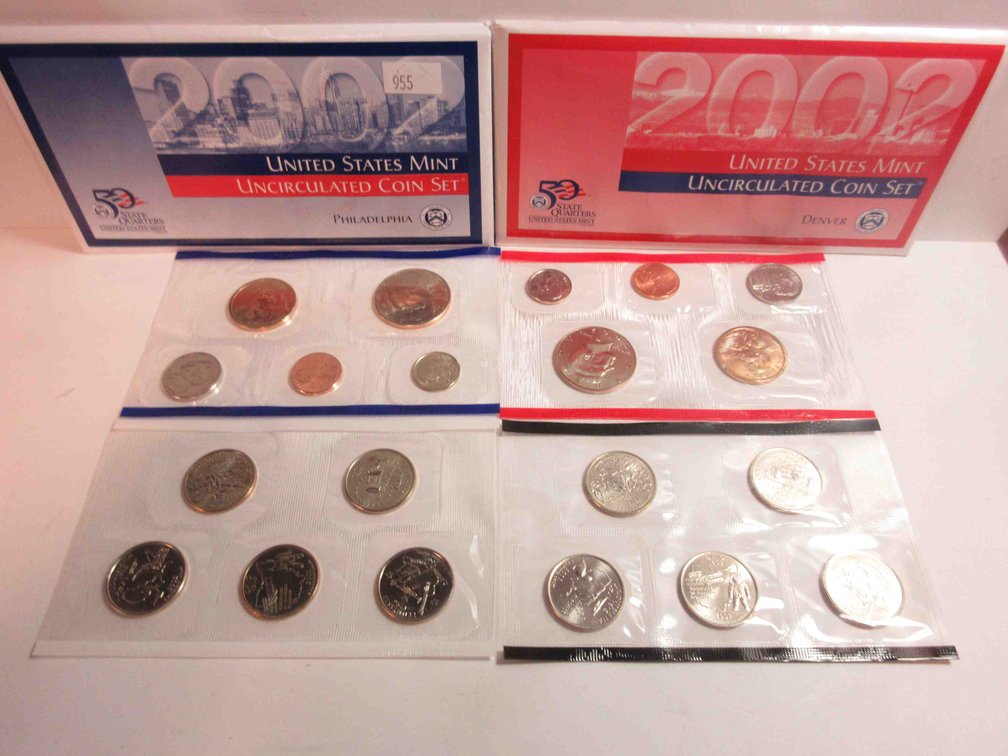 2002-P&D US Mint set