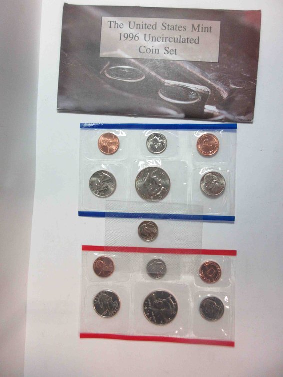 1996-P&D US Mint set