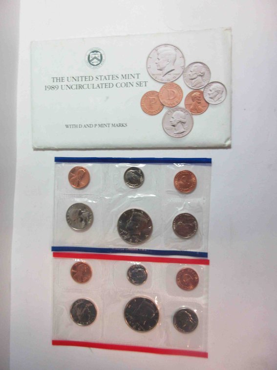 1989-P&D US Mint set