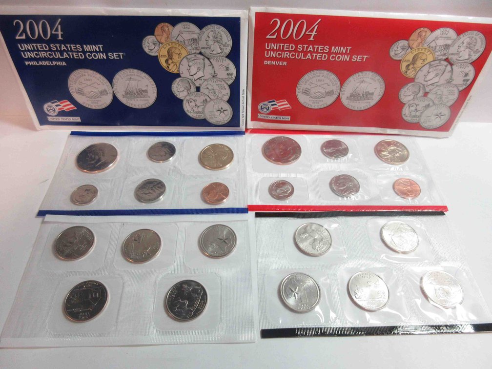 2004-P&D US Mint set