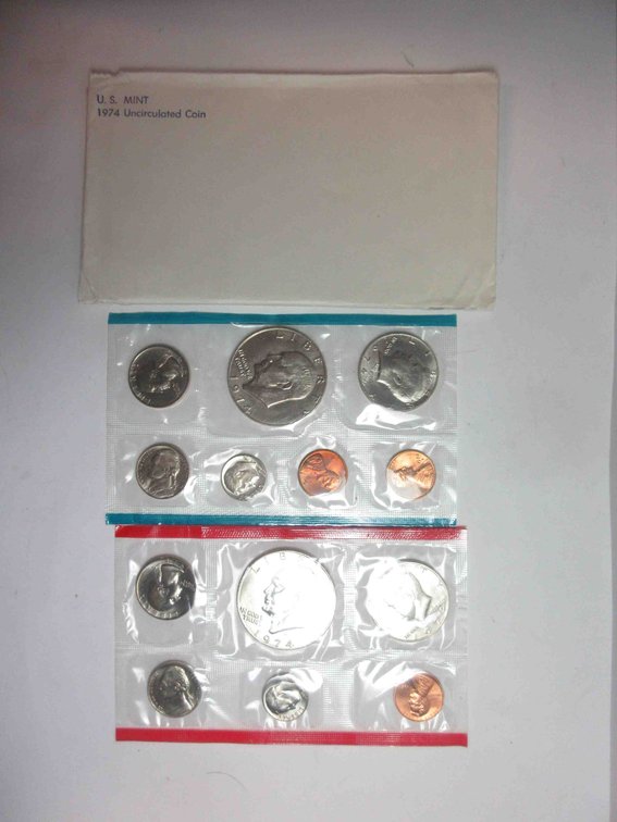 1974-P&D US Mint set