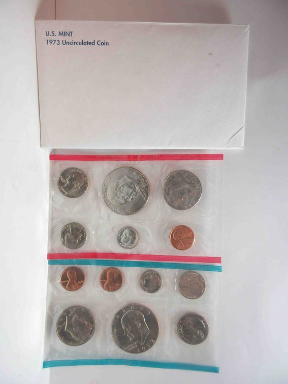 1973-P&D US Mint set