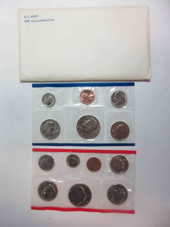 1981-P&D US Mint set