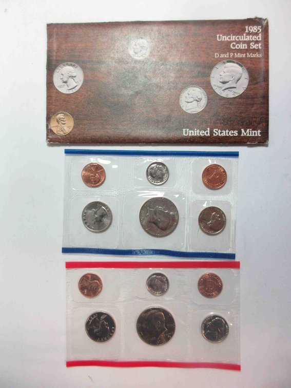 1985-P&D US Mint set