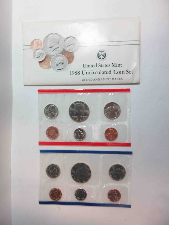 1988-P&D US Mint set