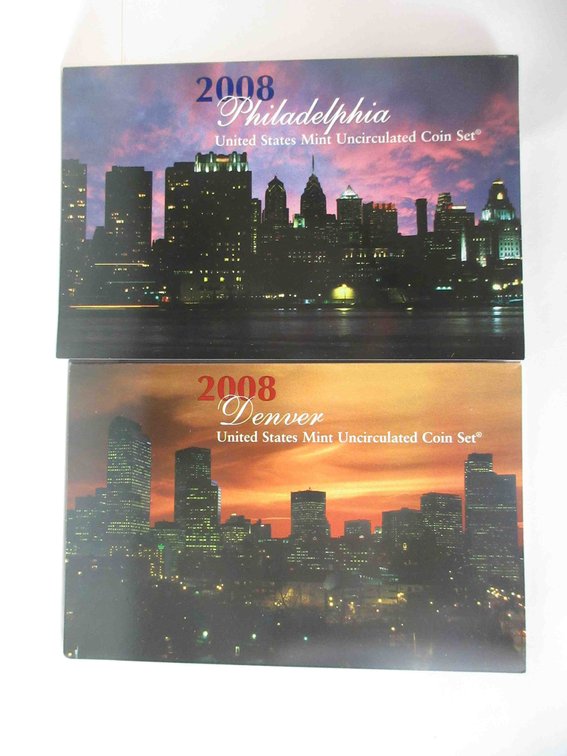 2008-P&D US Mint set