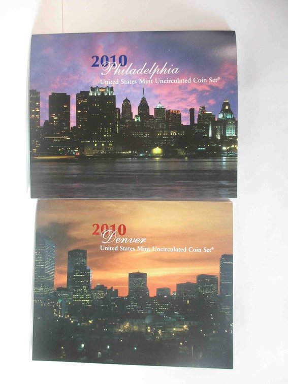 2010-P&D US Mint set