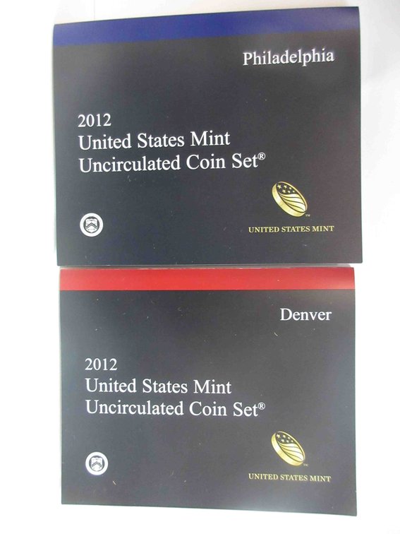 2012-P&D US Mint set