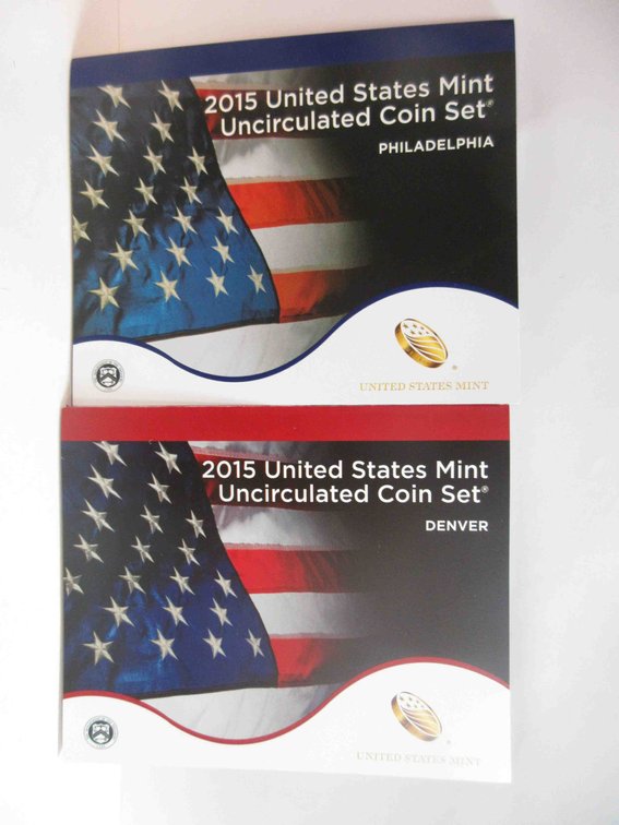 2015-P&D US Mint set