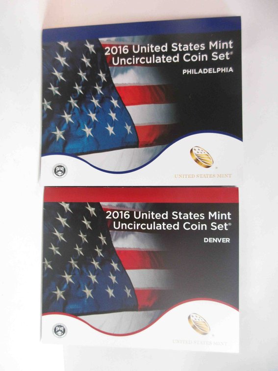 2016-P&D US Mint set