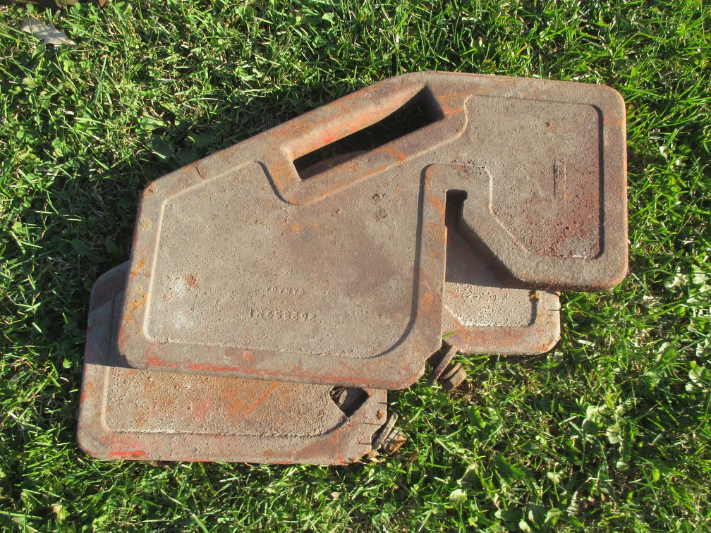 (2) Suitcase weights