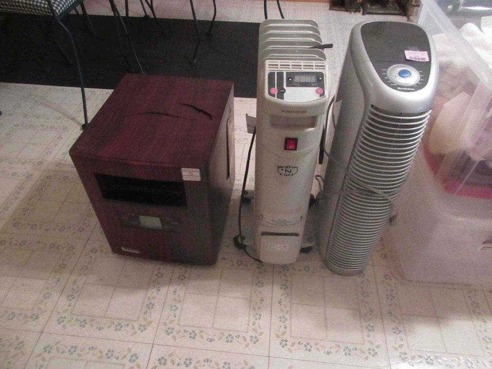 (3) Space heaters