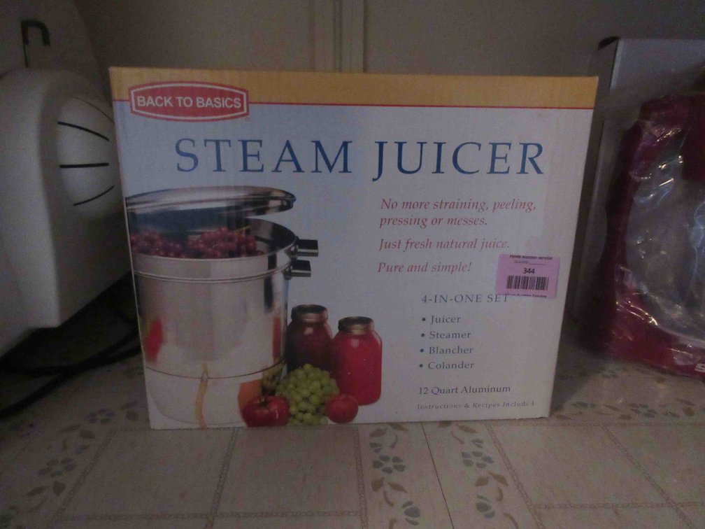 Back to Basics steam juicer