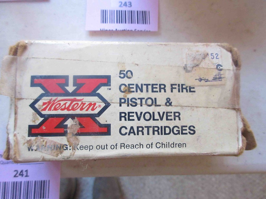 (50) Rounds of Western .38 Smith & Wesson ammunition