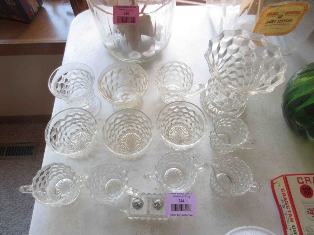 Group of American Fostoria dishes