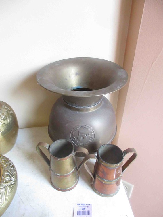 (3) Brass and copper items