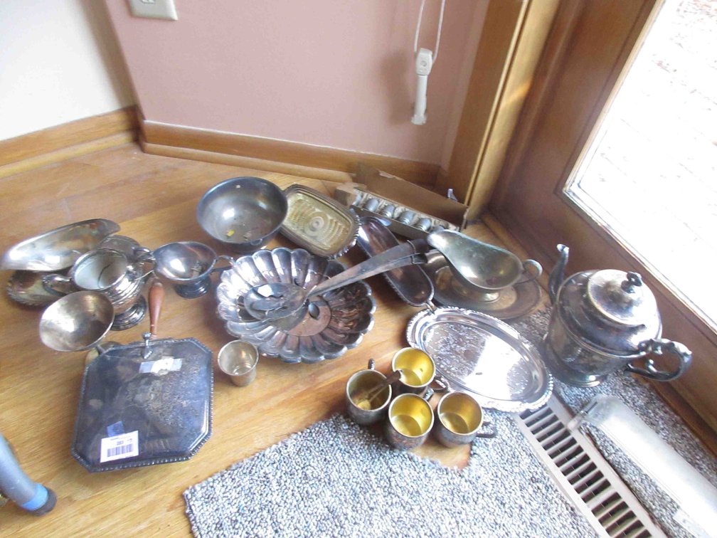 Group of silver-plate