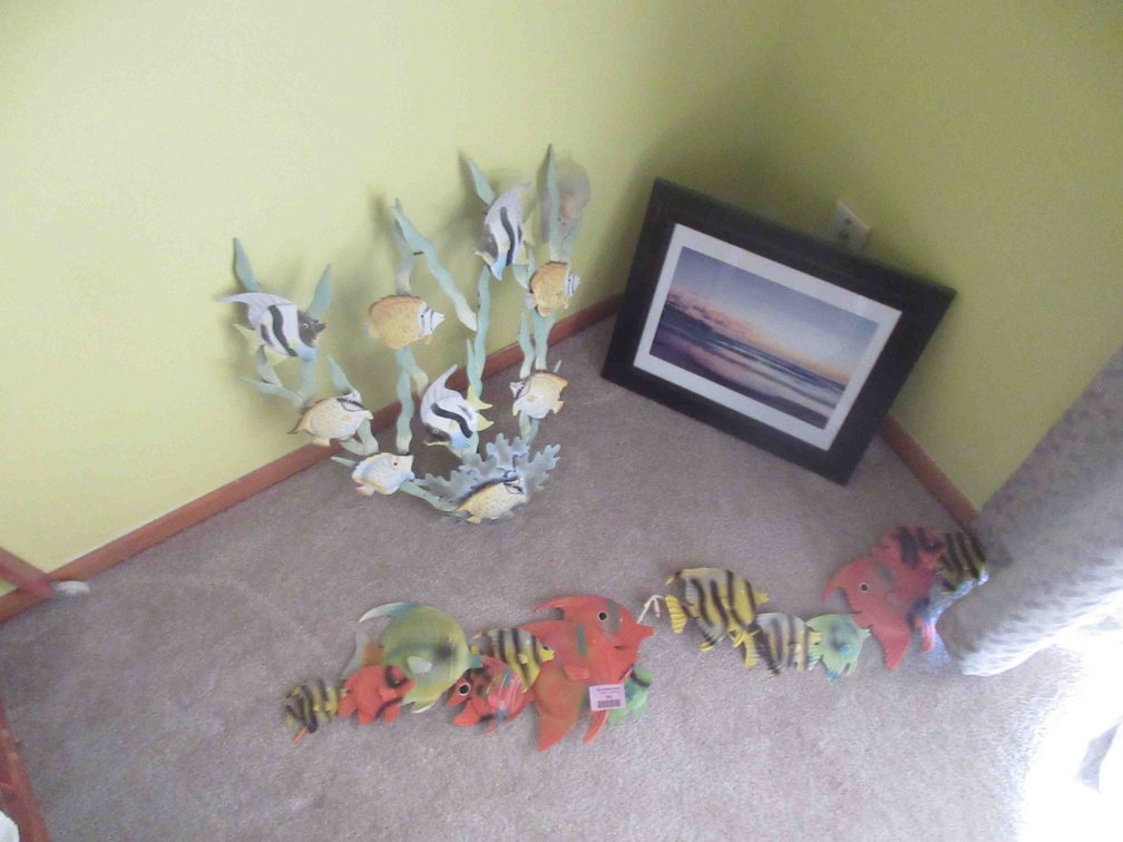 (3) Pieces of seaside wall decor